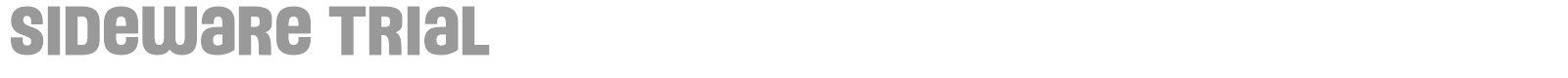 Sideware font preview